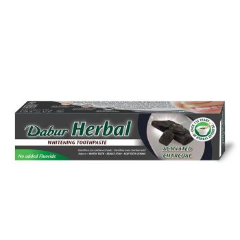 Dabur Herbal Aktivkohle Zahncreme - für schöne weisse Zähne