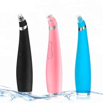 Diamant-Mikrodermabrasion - Multifunktion 6 in 1: Poren-, Blackhead-Reiniger (in Farben Schwarz, Blau od. Pink)