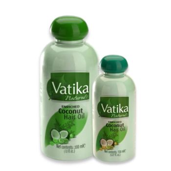 Dabur Vatika Enriched Pure Coconut Hair Oil (angereichertes reines Kokusnuss Haar-Öl) 150ml