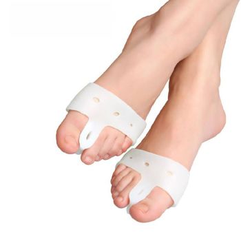 Zehenspreizer aus Silikon, für grosser Zeh - lindert Fussschmerzen aufgrund eines Hallux Valgus