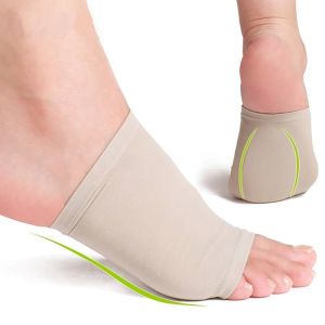 Fussbandage mit Silikon-Gel-Kissen - zur Stützung und Stossdämpfung z.B. bei Plantarfasziitis