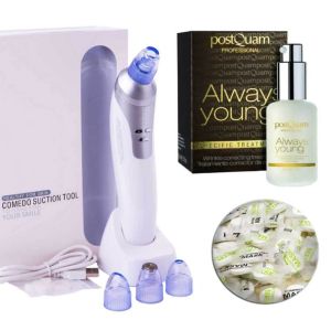 Mikrodermabrasion Set mit Gesichtsserum für ein strahlendes und ebenes Hautbild 